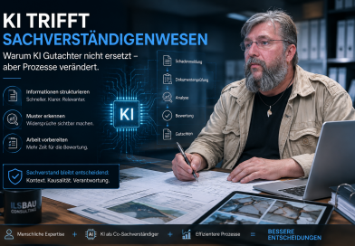 KI im Sachverständigenwesen: Warum sie Gutachter nicht ersetzt, aber Prozesse verändert