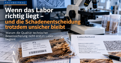 Beweissicherung im Bauwesen: Die unterschätzte Fehlerquelle Beweissicherung im Bauwesen: Die unterschätzte Fehlerquelle