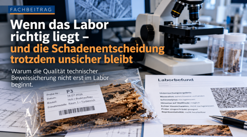 Beweissicherung im Bauwesen: Die unterschätzte Fehlerquelle